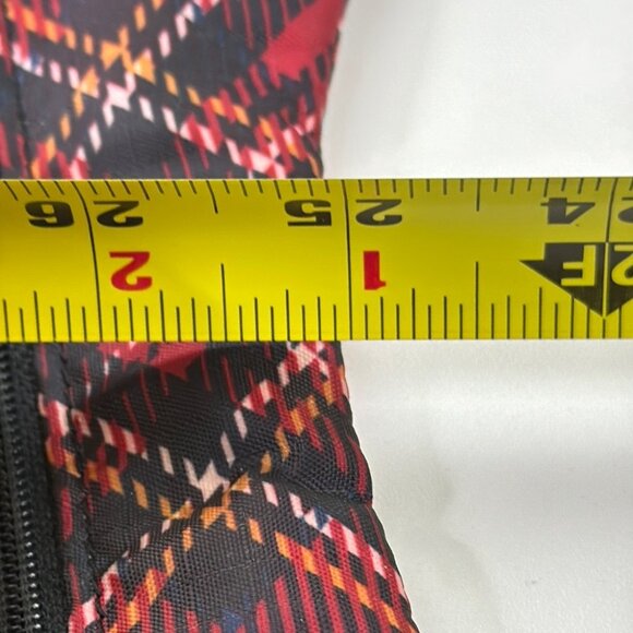 Le Sportsac Tartan Plaid Red Plaid Crossbody Bag - Picture 7 of 11